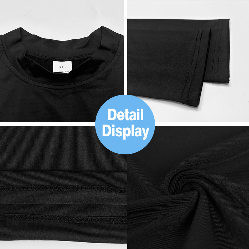 Men's Turtleneck Long-Sleeved  – обзор и цена T Shirt Tight Fit