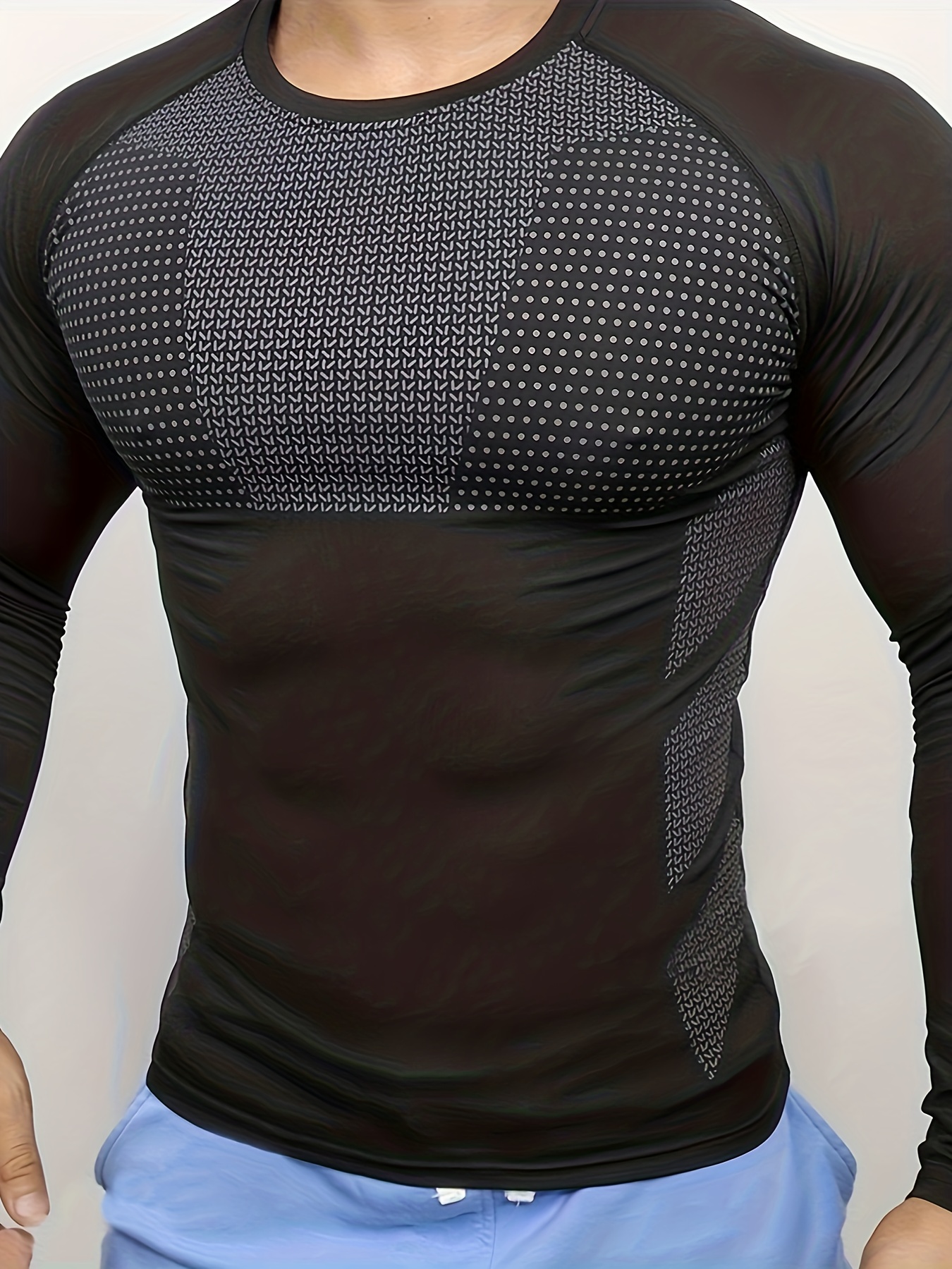 Men's autumn and winter thick  – обзор и цена T Shirt Tight Fit