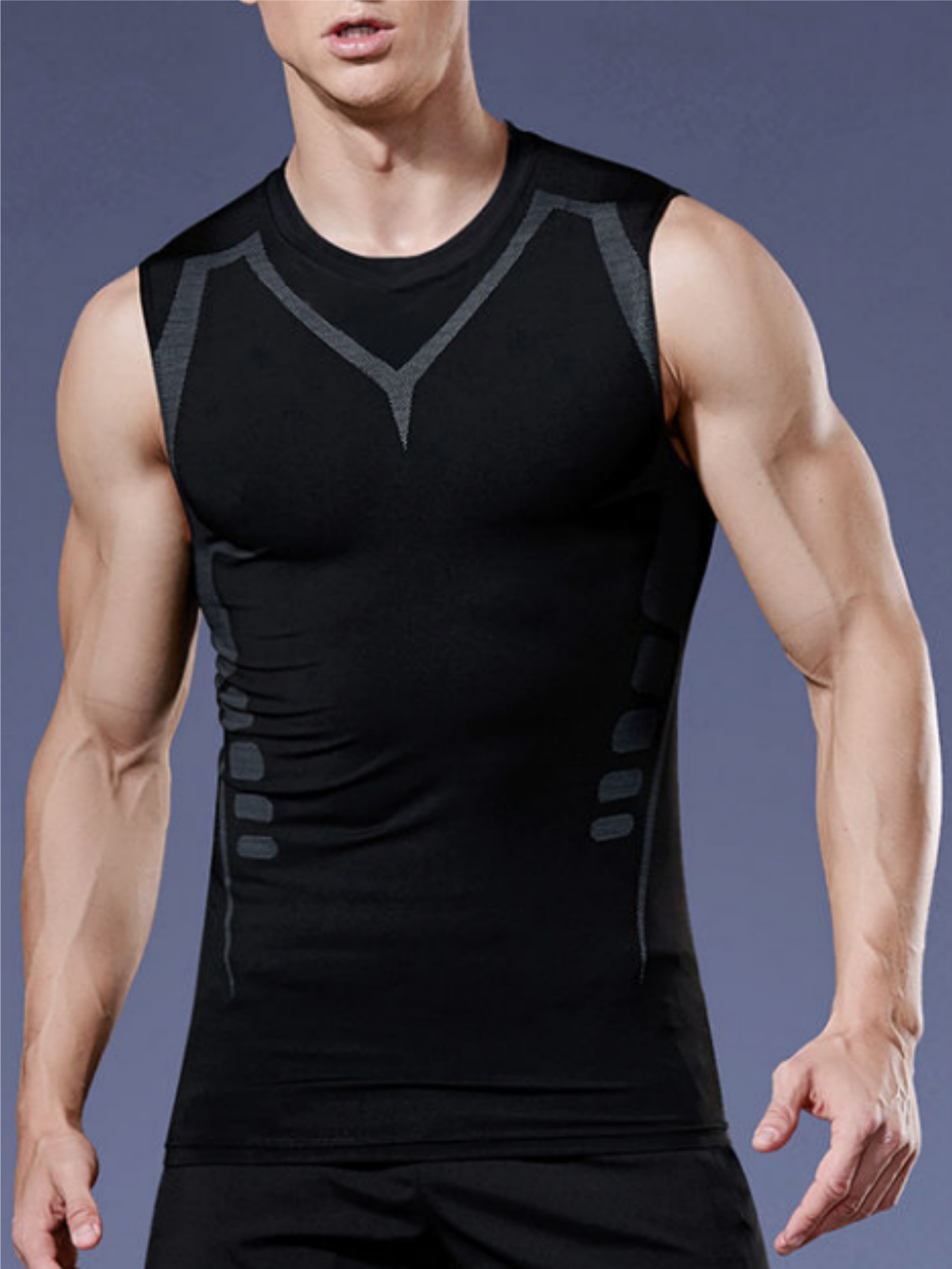 Men's Tight Vest Compression S – обзор и цена T Shirt Tight Fit