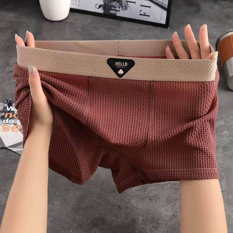 4pcs Men's Boxer Shorts Ice Si – обзор и цена Multi Pack Underwear