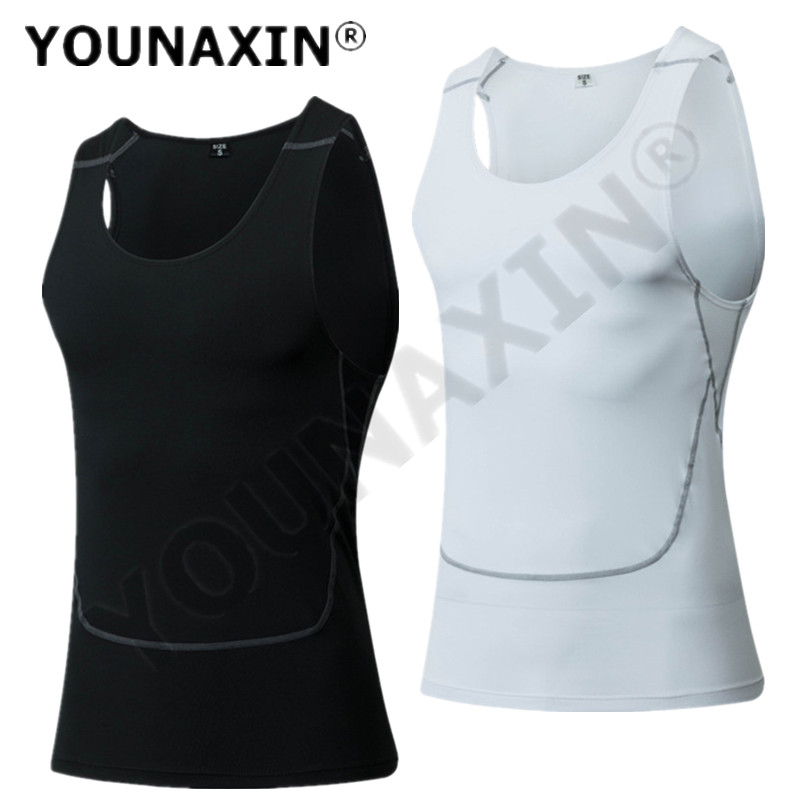 Men Black Sport Skinny Vest Ti – обзор и цена T Shirt Tight Fit