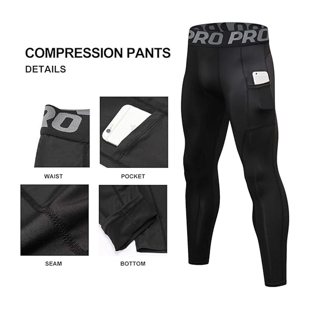 Men's Compression Pants Long J – обзор и цена Compression Long Pant