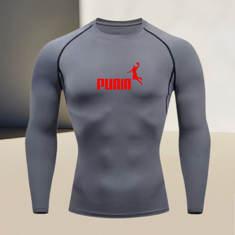 Men's long sleeved round neck  – обзор и цена T Shirt Tight Fit