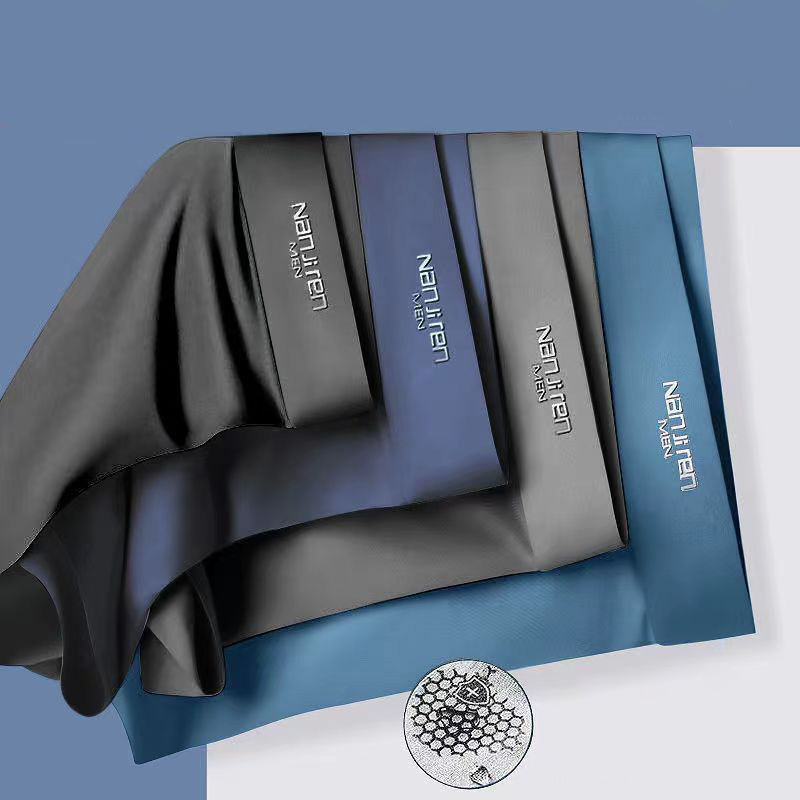 4pcs Boxer Shorts Men's Ice Si – обзор и цена Multi Pack Underwear