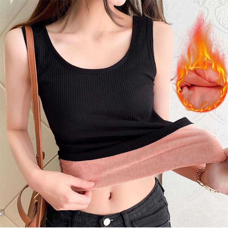 Thermal Vest Women Sexy Winter – обзор и цена Undershirt Crew Neck