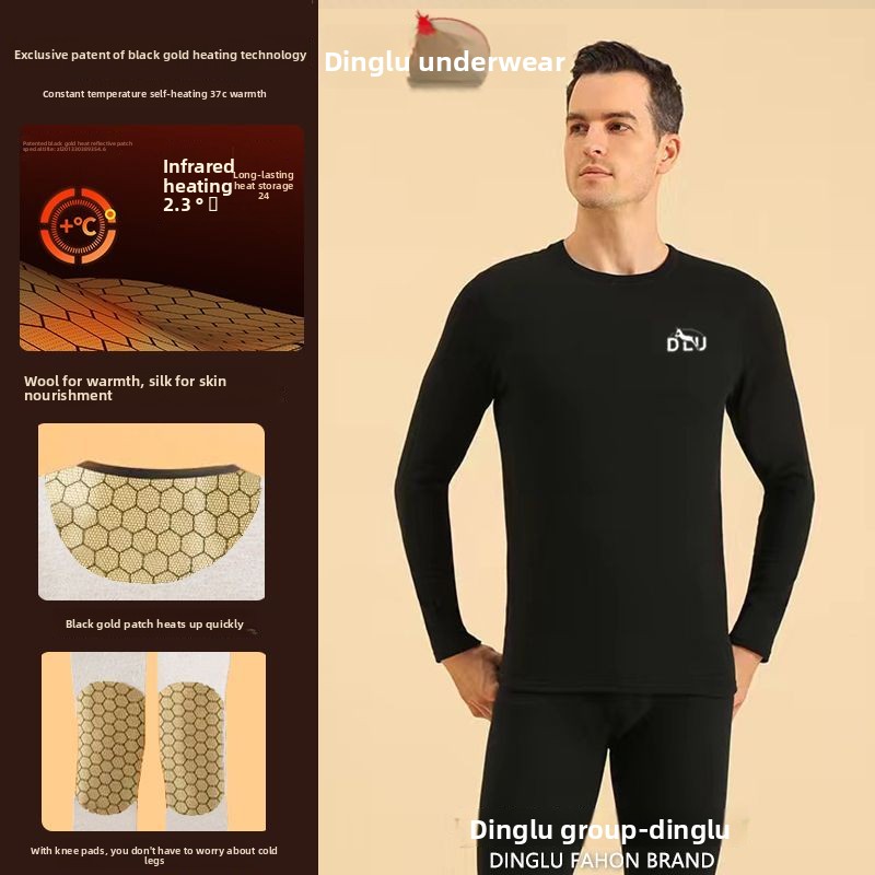 Deer Black Gold Graphene Self- – обзор и цена Thermal Long John