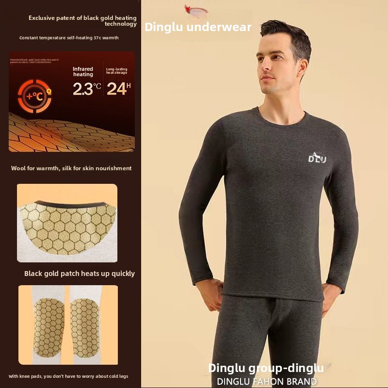 Deer Black Gold Graphene Self- – обзор и цена Thermal Long John