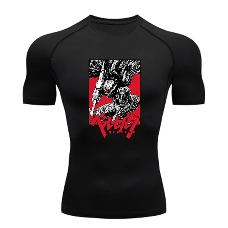 Sportswear for Men Gym Anime B – обзор и цена T Shirt Tight Fit