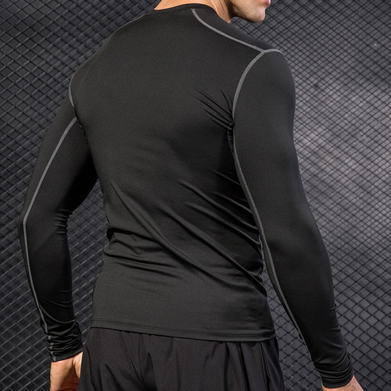 Men's Running Sports Long Slee – обзор и цена T Shirt Tight Fit