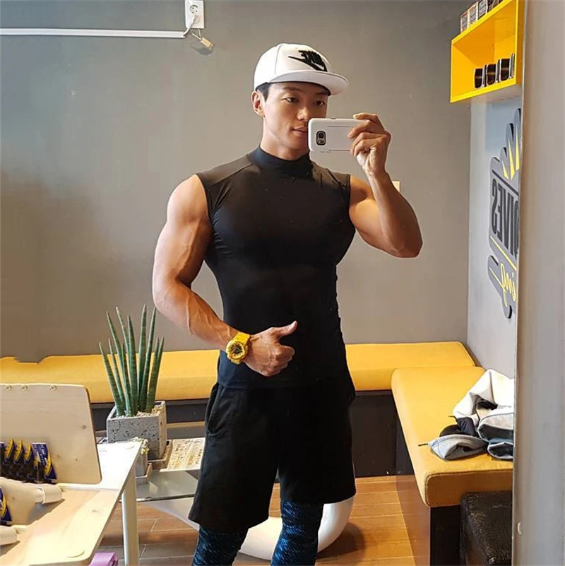 Compression Tight Clothing Gym – обзор и цена Sleeveless Undershirt
