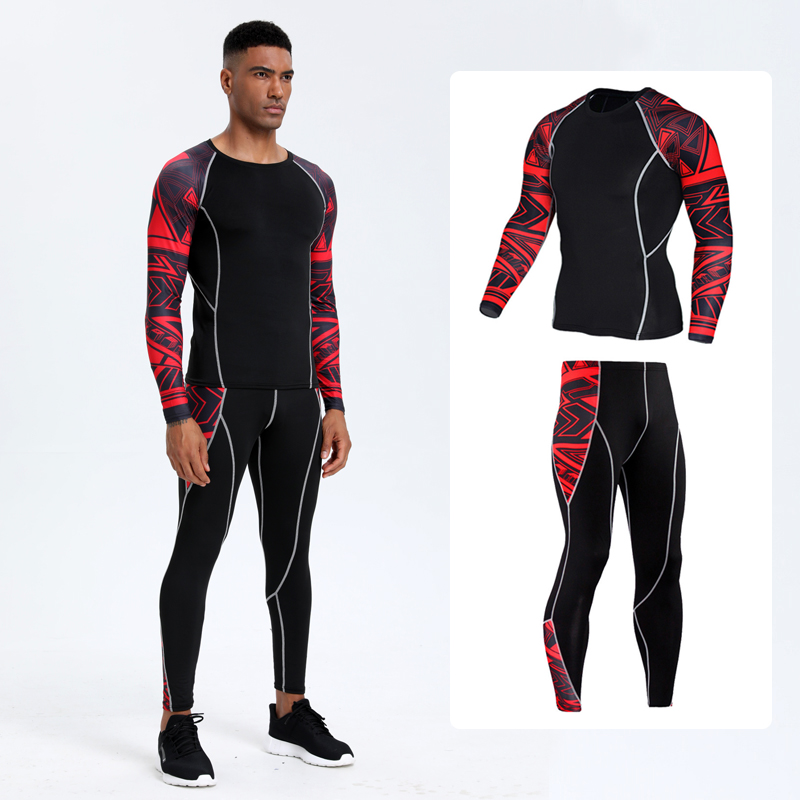 Men's PRO Sports Fitness Suit: – обзор и цена Compression Long Pant