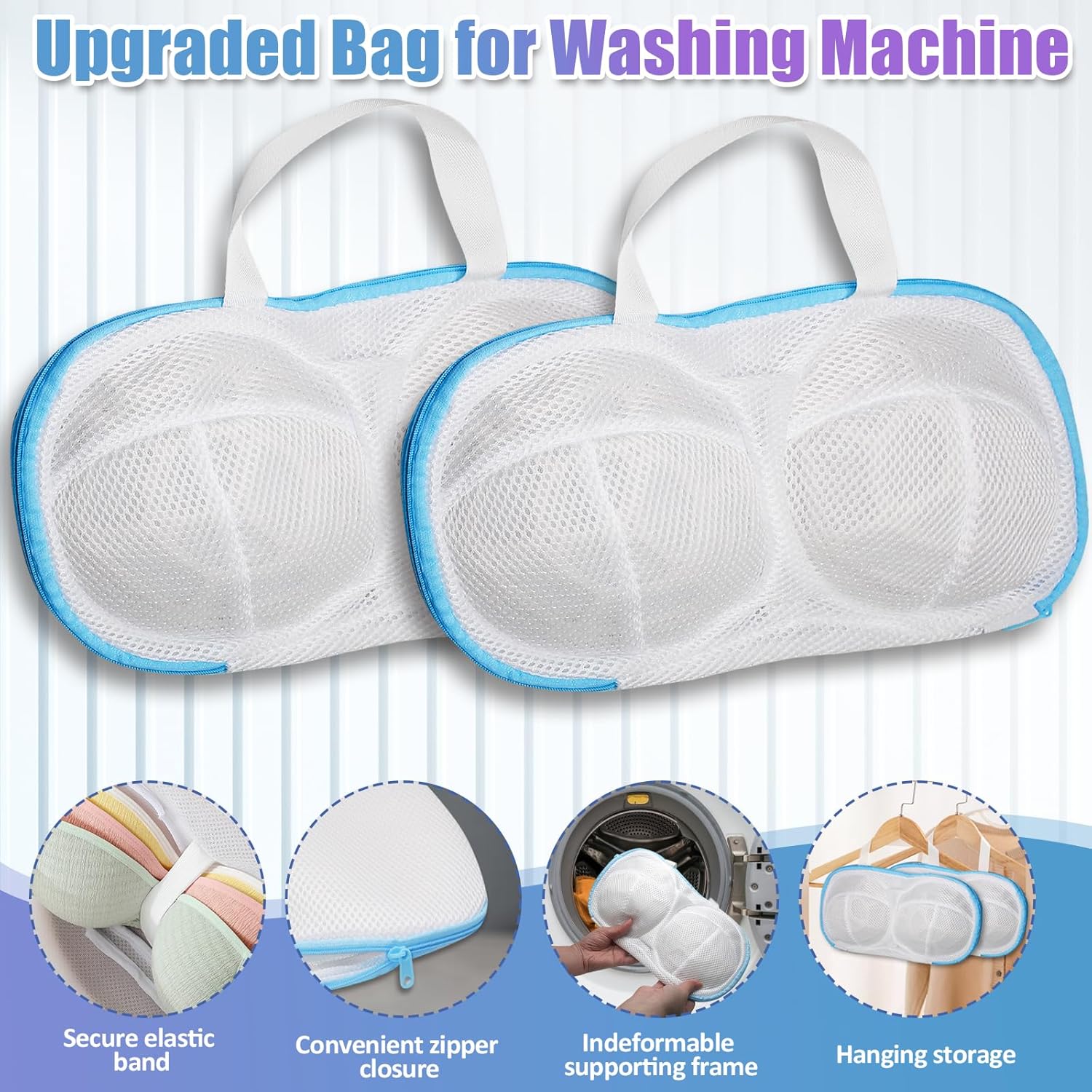 2-Pack Bra Wash Bags- Non-Defo – обзор и цена Multi Pack Underwear
