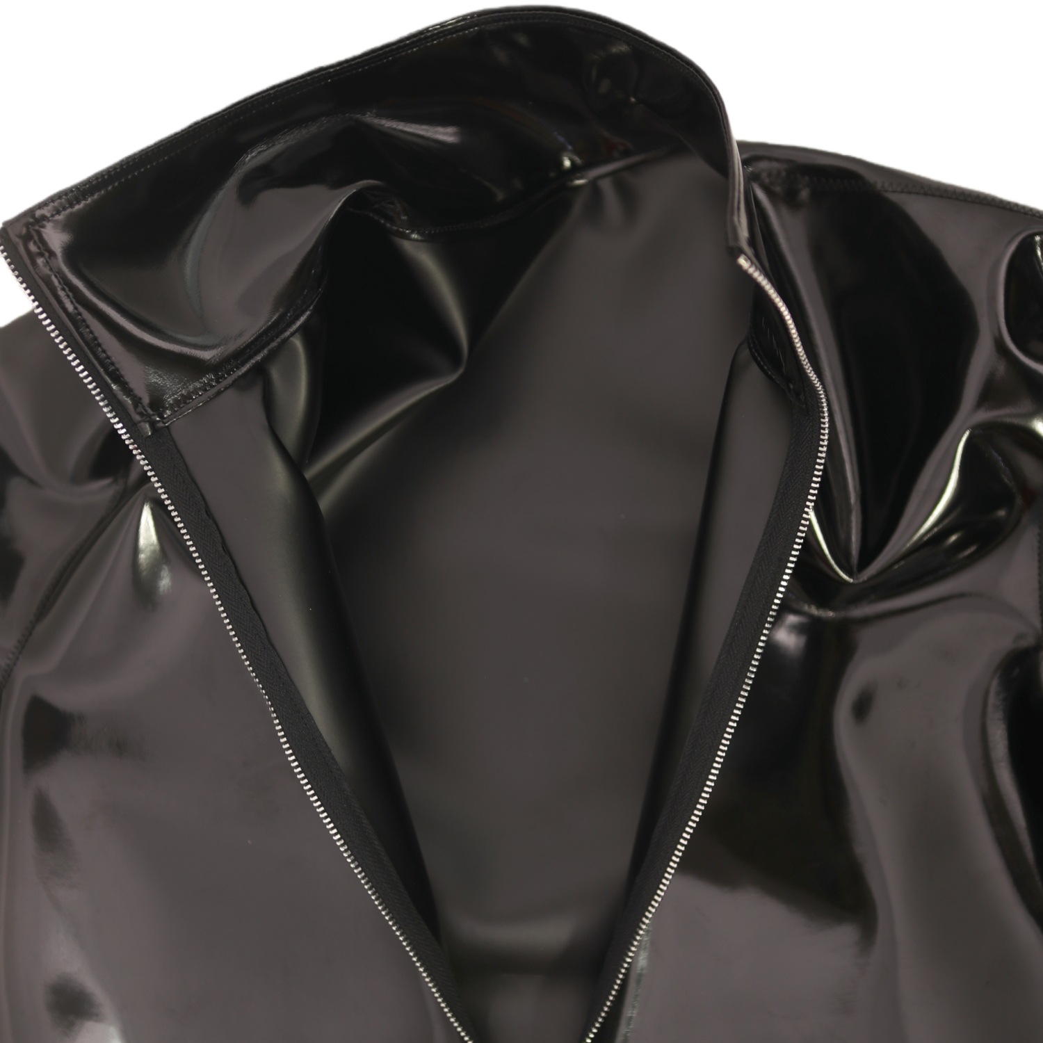 Sexy Men PVC Glossy Shiny Long – обзор и цена T Shirt Tight Fit