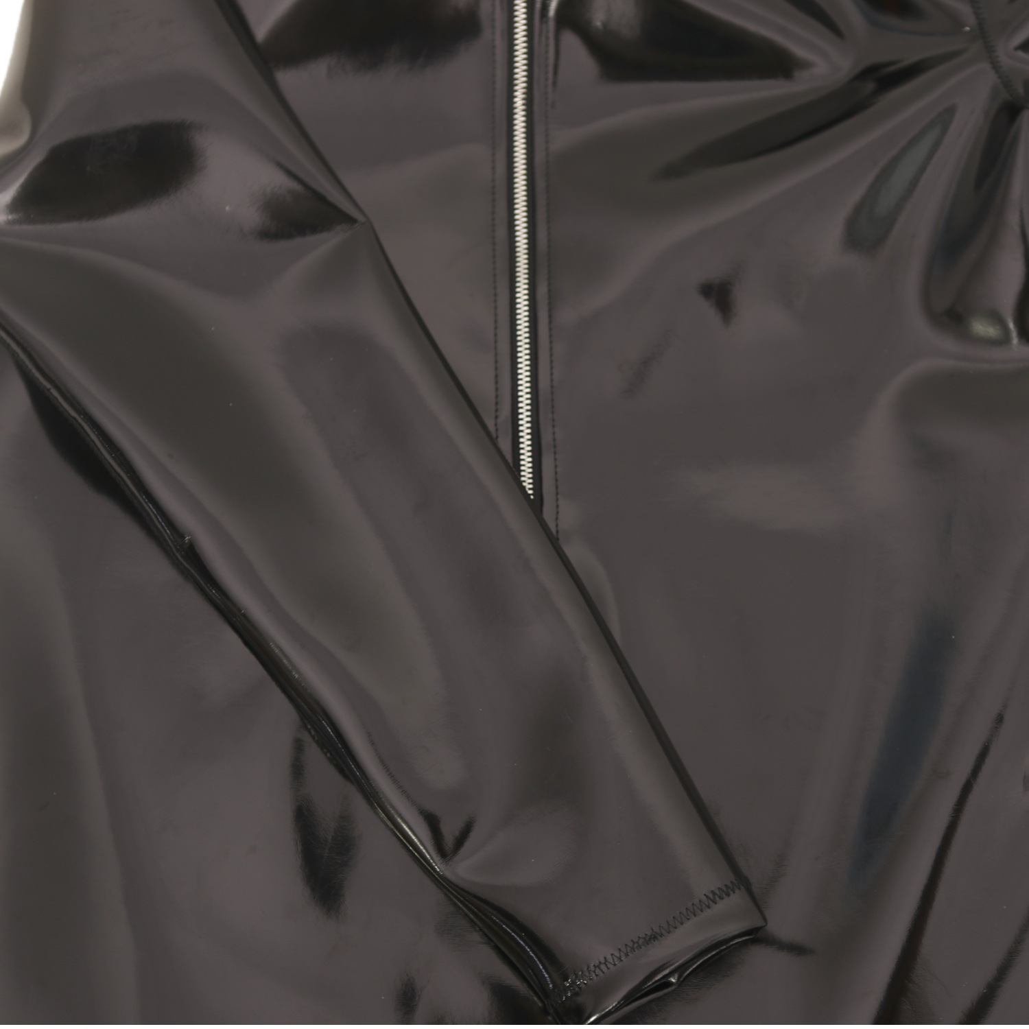 Sexy Men PVC Glossy Shiny Long – обзор и цена T Shirt Tight Fit
