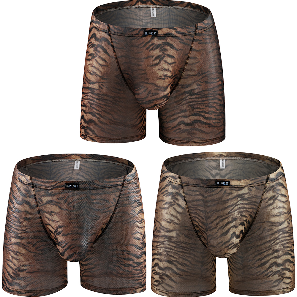 iKingsky Men's Tiger Stripes L – обзор и цена Long Leg Trunk Men