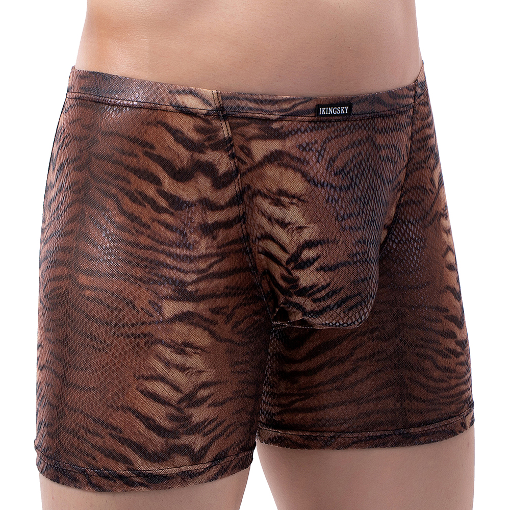 iKingsky Men's Tiger Stripes L – обзор и цена Long Leg Trunk Men