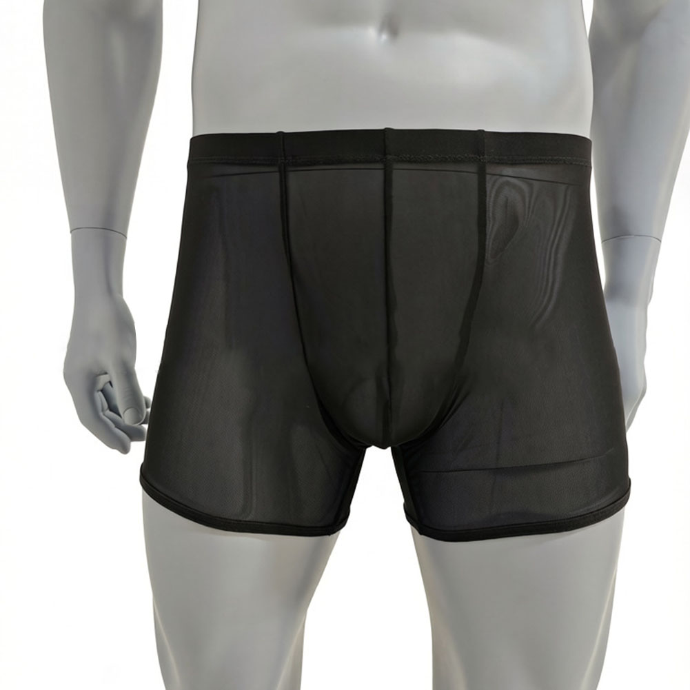Men Mesh See-through Ultra-thi – обзор и цена Long Leg Trunk Men