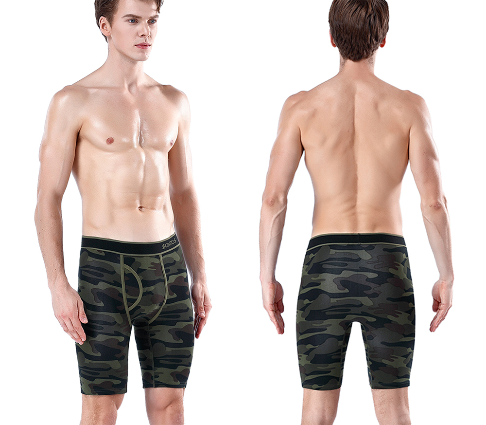 Front Opening Long Men's Panti – обзор и цена Boxer Brief Pack Cotton