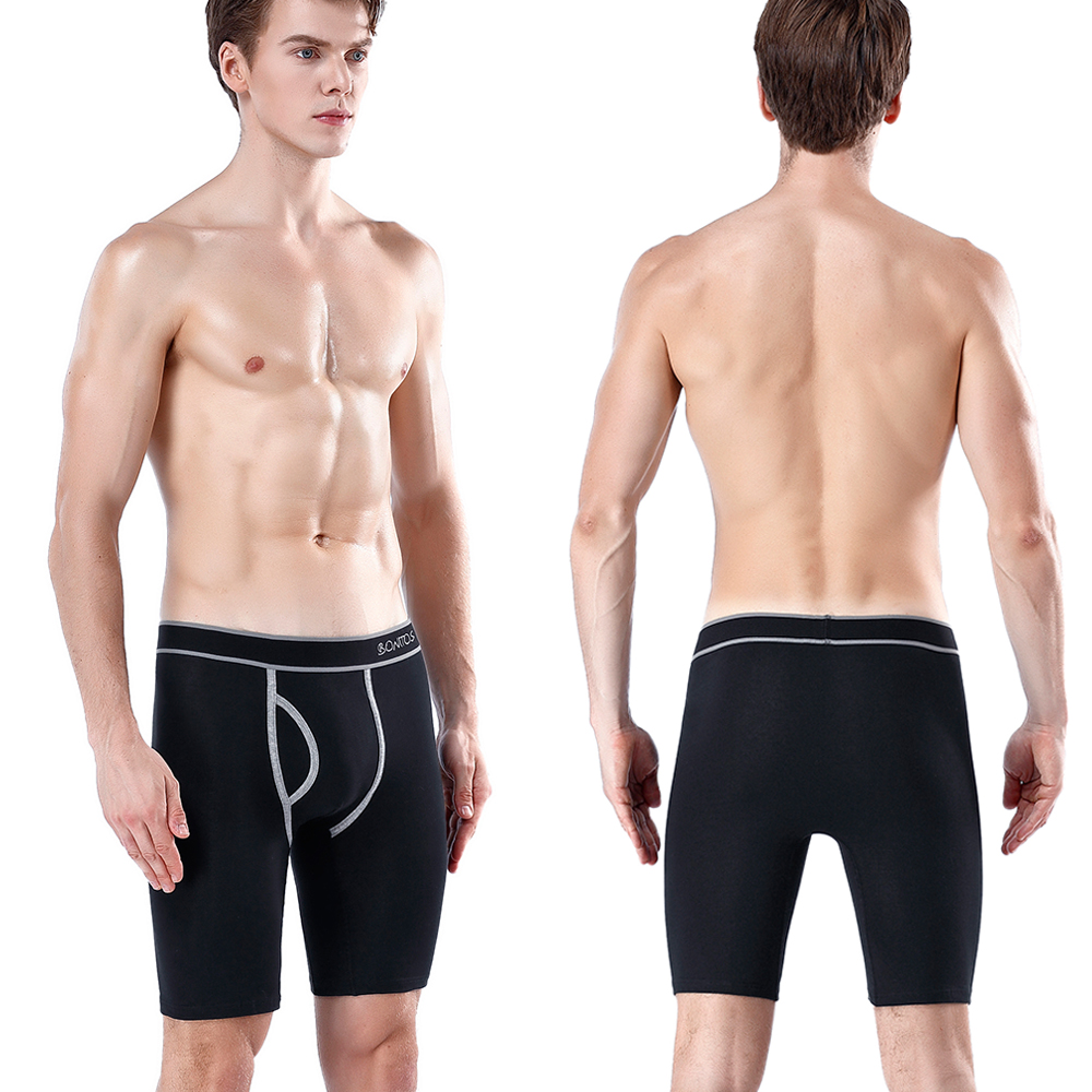 Front Opening Long Men's Panti – обзор и цена Boxer Brief Pack Cotton