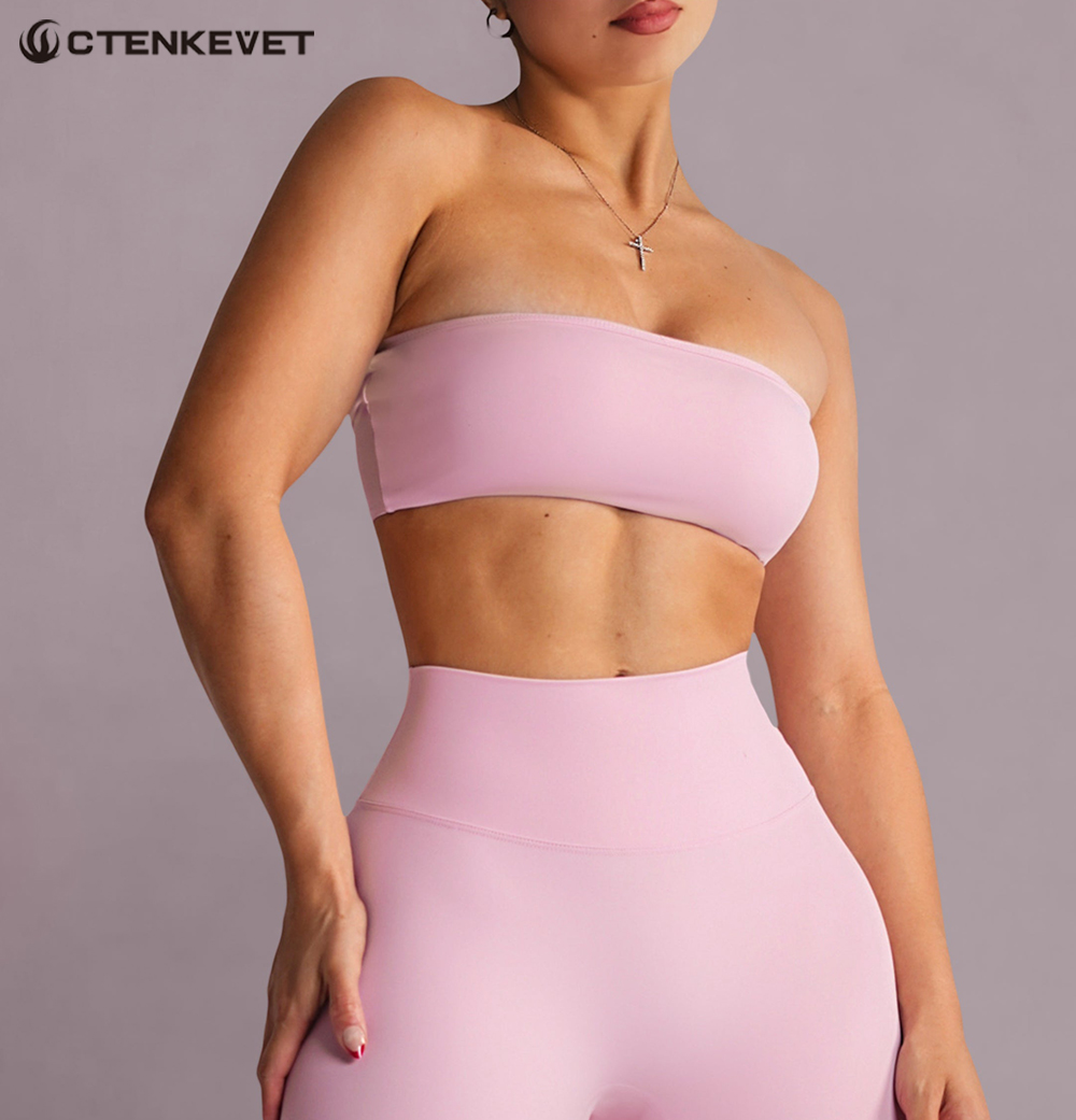Strapless Sports Bra Gym Crop  – обзор и цена Quick Dry Underwear