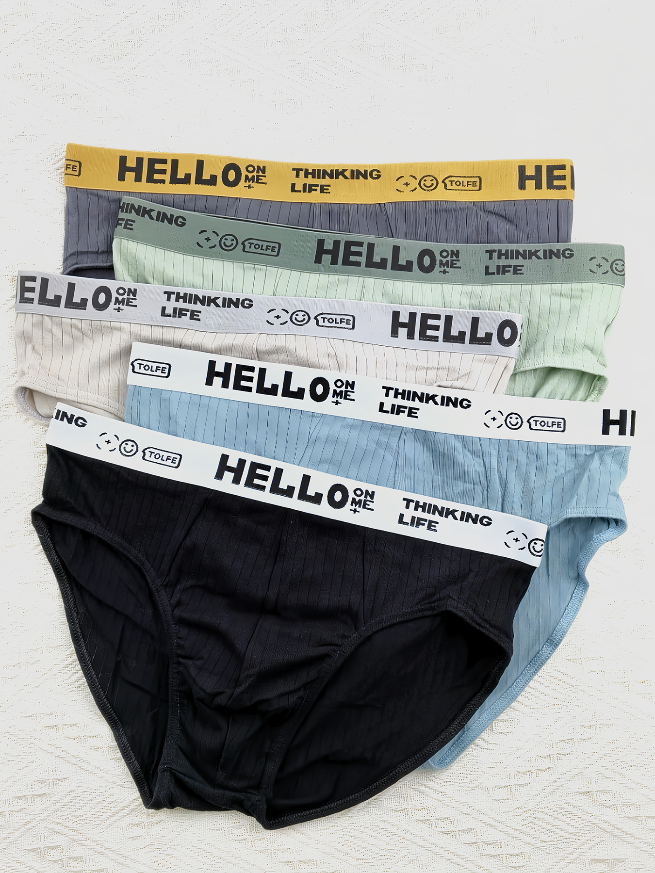 5-Pack Men's Cotton Briefs wit – обзор и цена Multi Pack Underwear