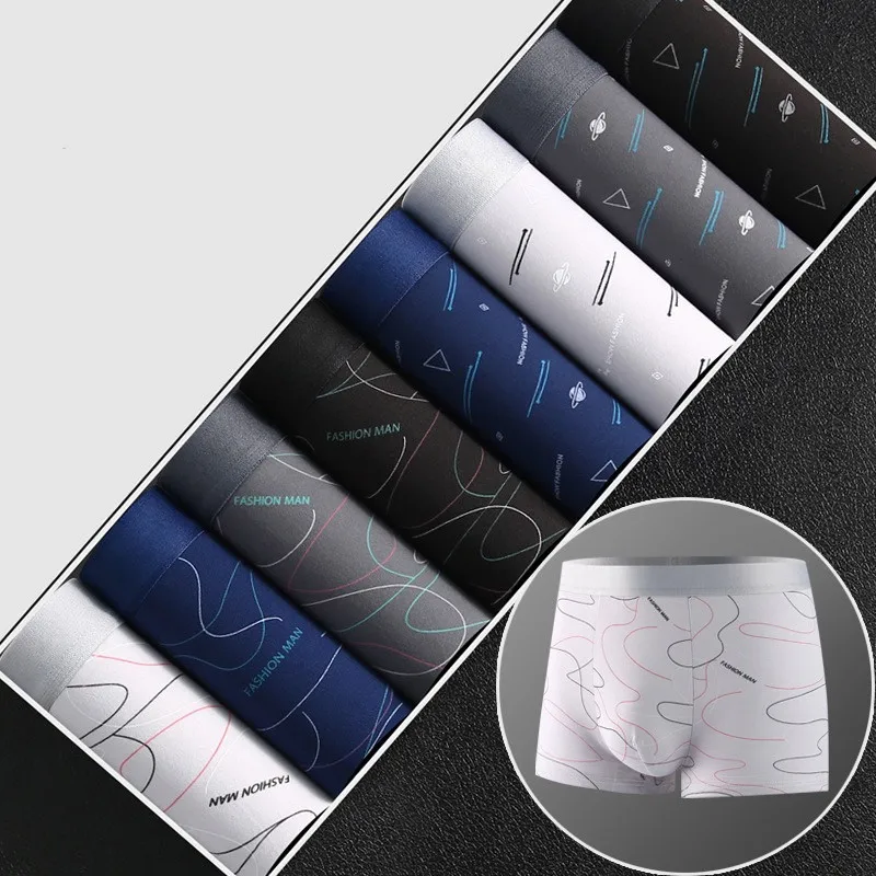 8Pcs/Lot Men's Sexy Underwear  – обзор и цена Multi Pack Underwear