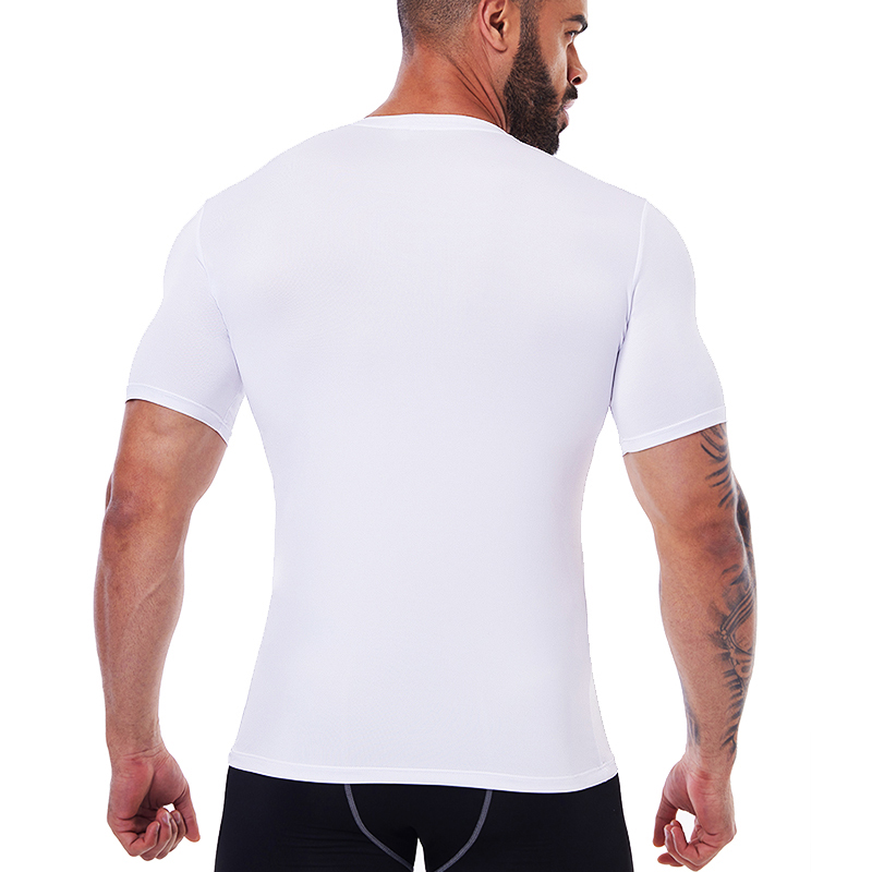 Men V Neck Compression Shirts  – обзор и цена Undershirt Crew Neck