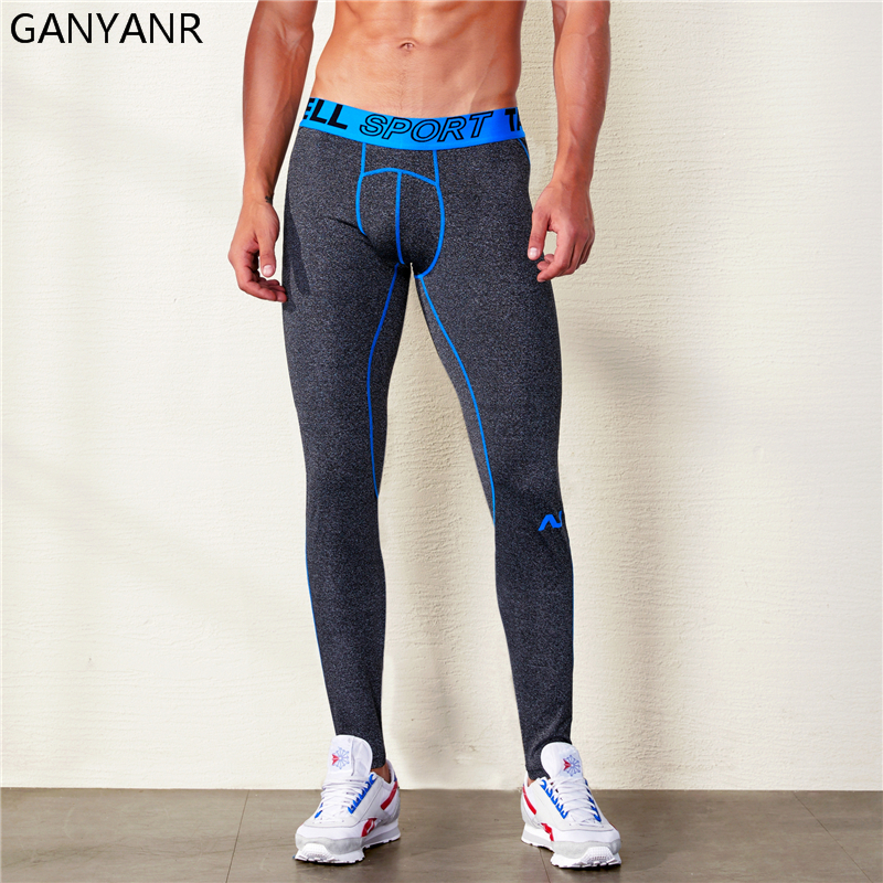 GANYANR Running Tights Men Spo – обзор и цена Compression Long Pant