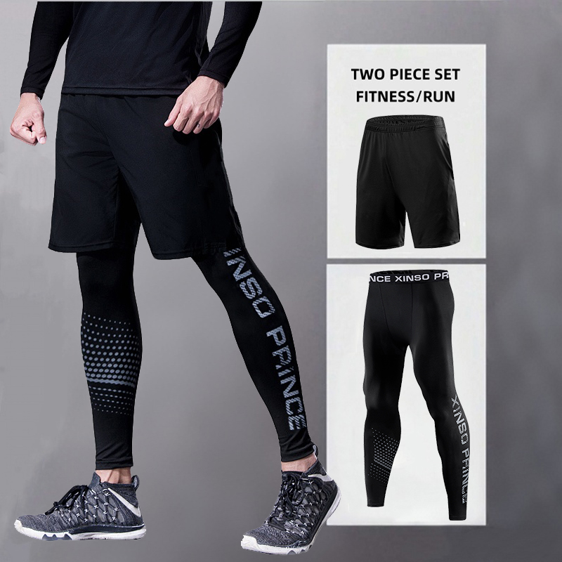 Men's Sports Running Trousers  – обзор и цена Compression Long Pant
