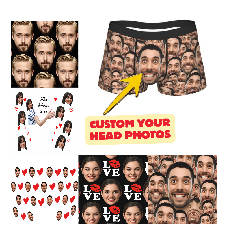Custom Your Head Boxershorts   – обзор и цена Pouch Boxer Pouch